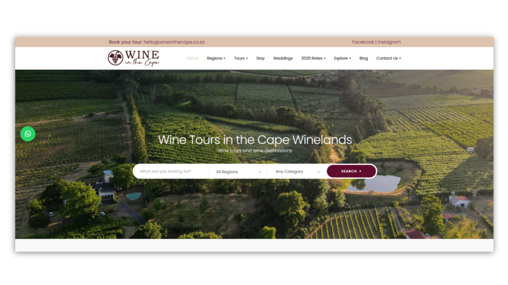 Wine In The Cape