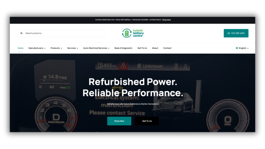 Hybrid Battery Centre