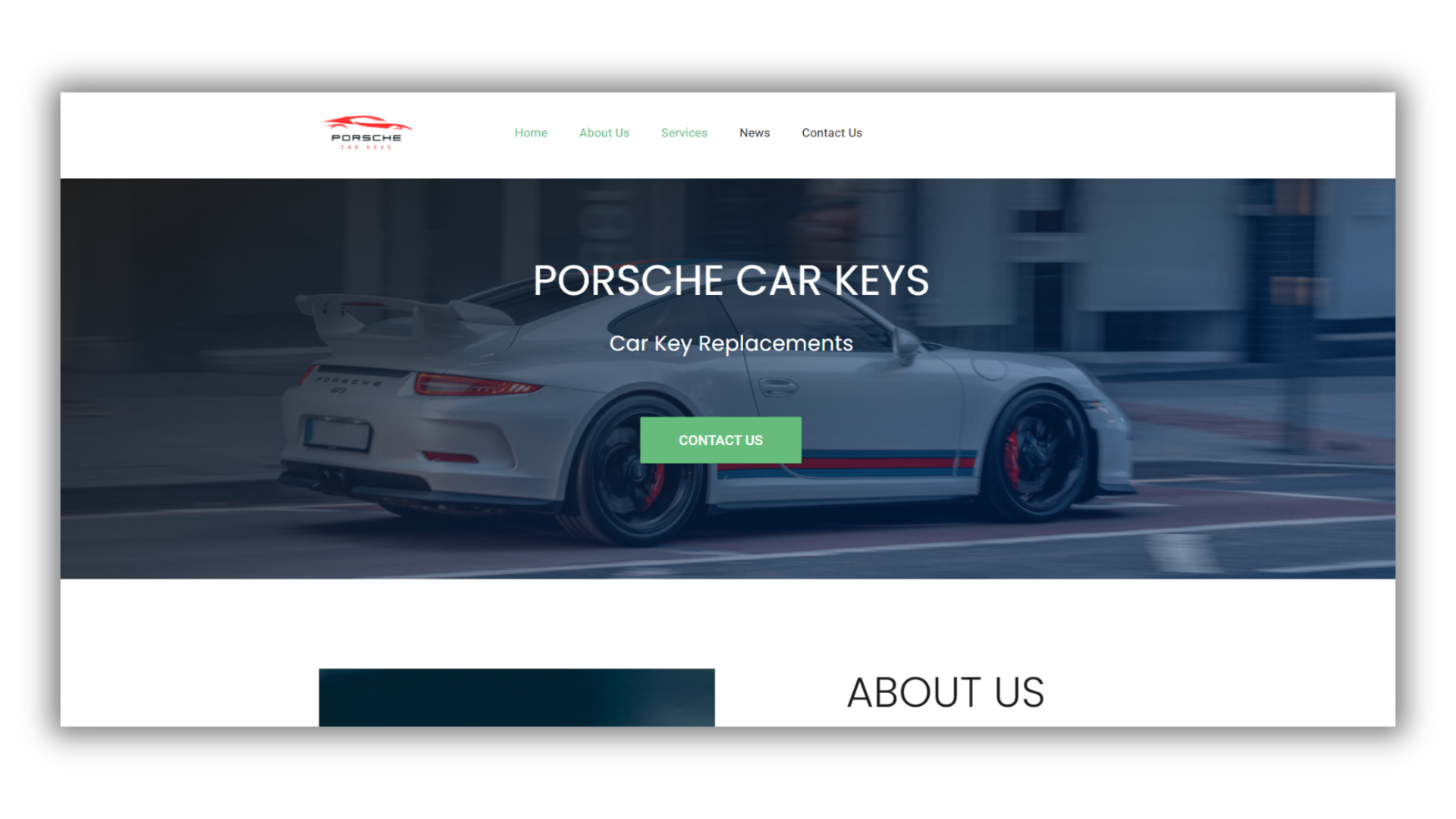 Porsche Car Keys