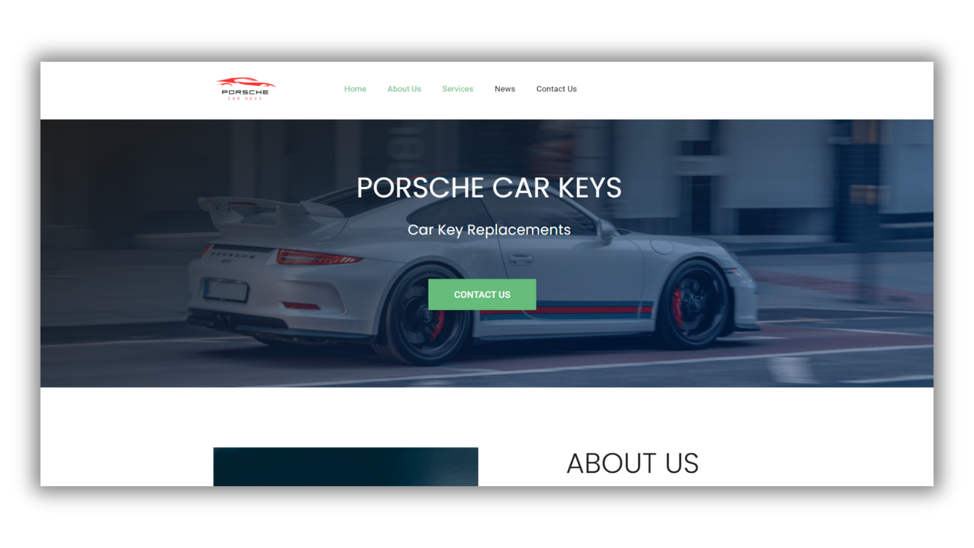 Porsche Car Keys