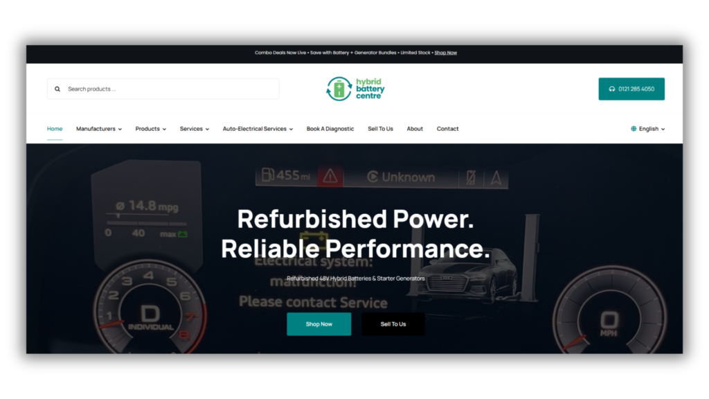 Hybrid Battery Centre
